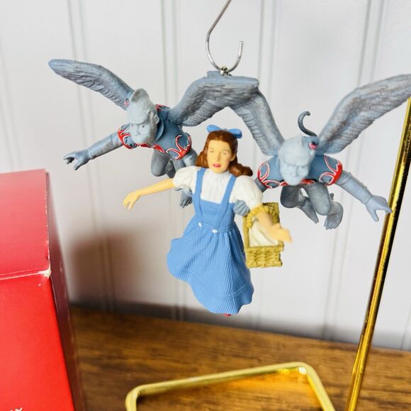 2020 Hallmark Keepsake Ornament Dorothy Gets Carried Away Flying Monkeys EUC - Picture 5 of 12